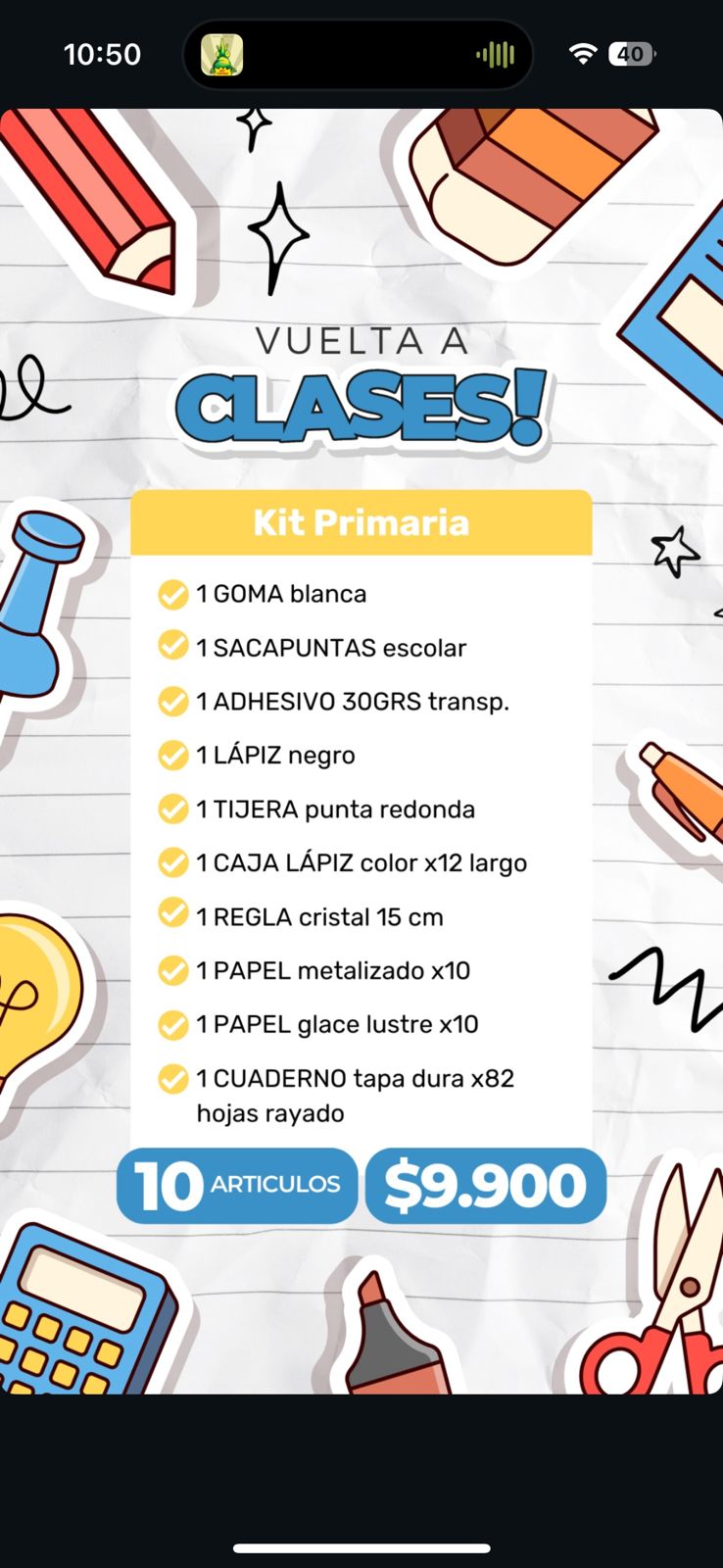 Detalle del Kit Primaria de Maravilloso Mundo